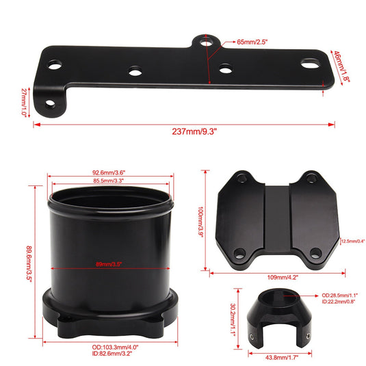 EGR Delete Kit For 2013-2018 Dodge Ram 2500 3500 4500 6.7L Diesel Cummins