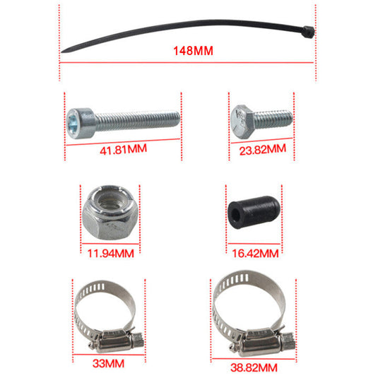 2011-2019 Ford F250 F350 F450 F550 Super Duty 6.7L EGR Delete Kit w/Coolant Bypass 406Ci Ohv V8 Powerstroke Diesel Turbo Vin