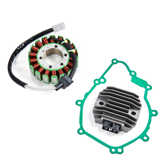 1999-2002 Yamaha YZF-R6 YZF R6 Magneto Coil Stator + Voltage Regulator + Gasket Assy Kit