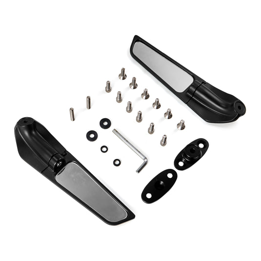1999-2000 Honda CBR600F4 Adjustable Wing Fin Rearview Mirrors