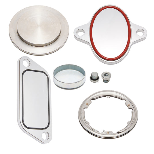 2007-2010 Cummins ISX CM871 EGR Plug Kit Stage 2 Plates and Plugs Aluminum