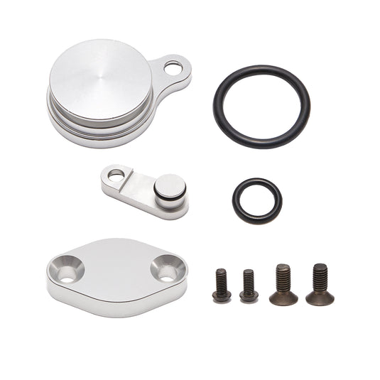 5.3 6.0 LS EGR+EVAP Valve Block Off Plates Kit Purge Solenoid Plug Intake/Exhaust 5.3 6.0 LM7