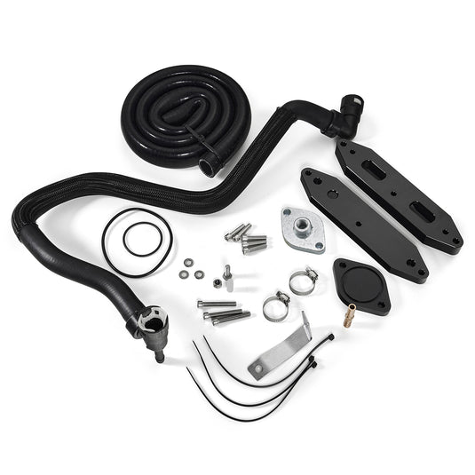2011-2023 Ford F-250 F-350 F-450 F-550 Super Duty EGR Delete Kit w/Radiating pipe