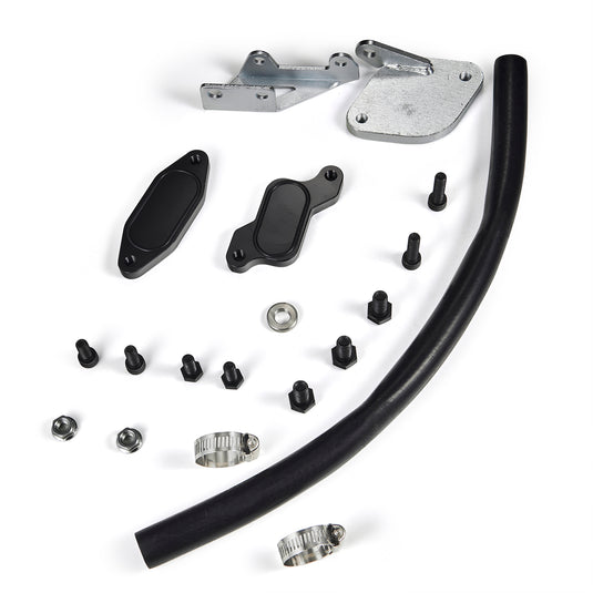 2006-2007 Chevrolet GMC GM Diesel 6.6L Duramax EGR Valve Cooler Delete Kit Black