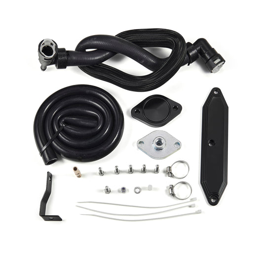 2015-2023 Ford F250 F350 F450 F550 6.7L Powerstroke Diesel EGR Delete Kit w/Radiating Pipe