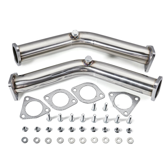 2003-2006 Nissan 350Z 3.5L Infiniti G35 FX35 3.5L 2 Test Pipes Decat Non Reson Straight Exhaust