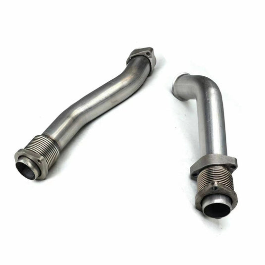 1999.5-2003 Ford 7.3L Powerstroke Diesel Exhaust Bellowed Up-Pipe Kit & EBPV