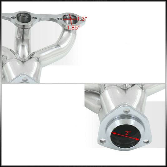 1964-1973 Ford Mustang 5.8L 351 Stainless Hugger Exhaust Headers