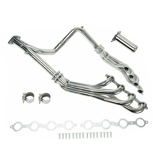 2007-2014 GMC Yukon 4.8L 5.3L 6.0L 6.2L Stainless Steel Exhaust Manifold Headers