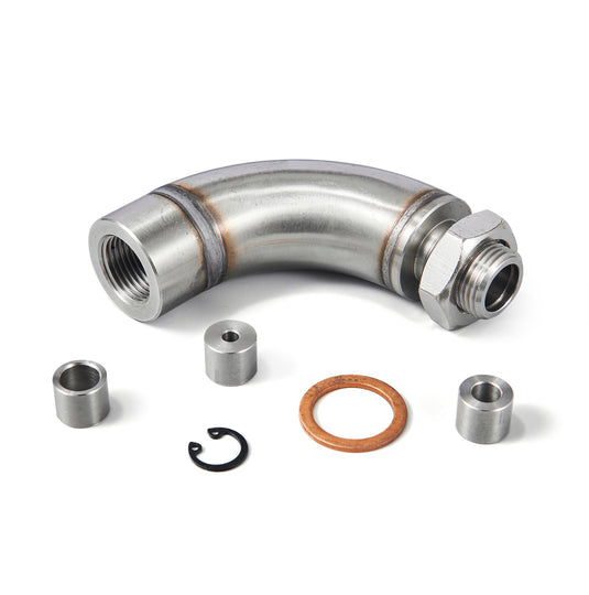J Style M18X1.5 Sensor Angled Extender Spacer Kit For OBD2 Vehicle