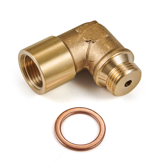 M18X1.5 02 Bung Extension O2 Oxygen Sensor Angled Extender Spacer 90 Degree