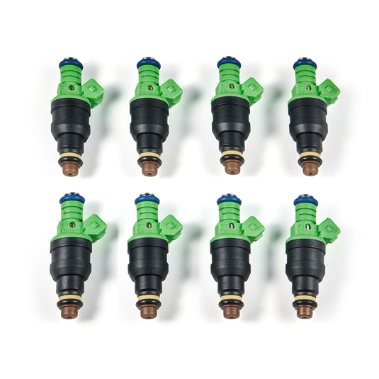 1994-1996 Chevrolet Impala 8PCS 42lbs Green Top Racing Fuel Injectors 0280150558 0280155968