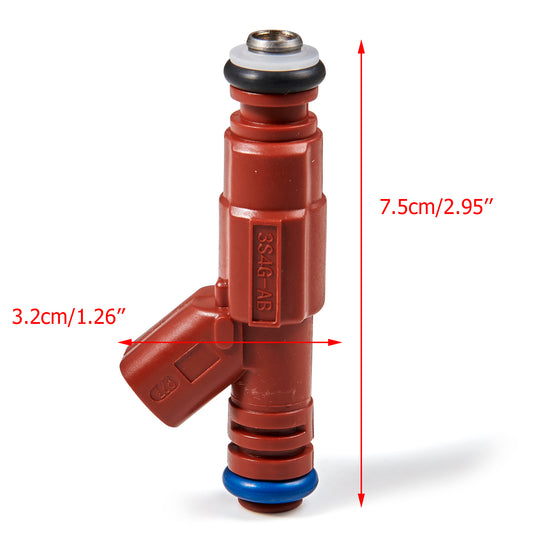 1999-2001 Cherokee 4.0L 6PCS 12-hole Fuel Injectors Replacement Fit 0280156161