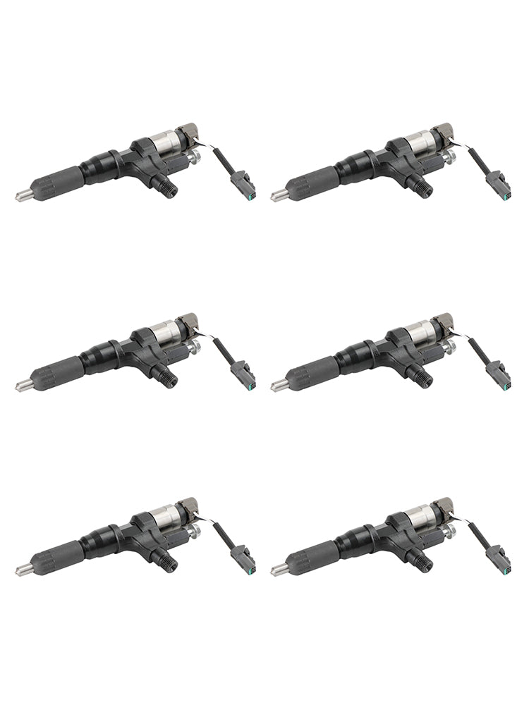 Load image into Gallery viewer, Hino 3.8L 4.7L 5.0L 6.5L 7.7L 6PCS Fuel Injectors 095000-6593 CB84034501S 095000-6594
