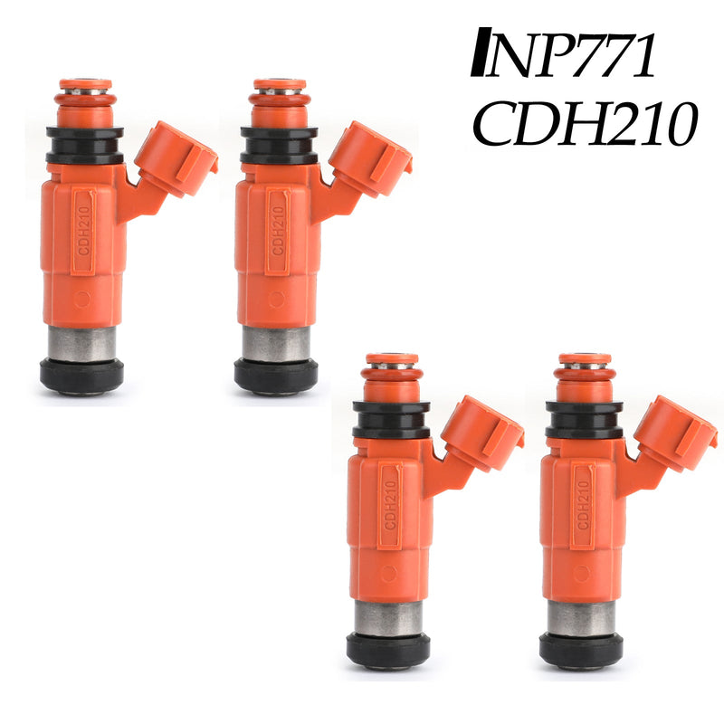 Load image into Gallery viewer, 4PCS Fuel Injectors CDH210 880887T For Yamaha F115 HP Outboard 2000-2011
