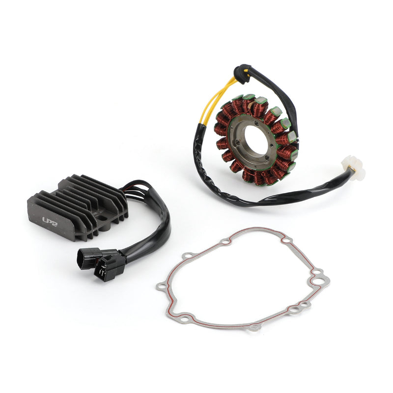 Load image into Gallery viewer, Stator &amp; Regulator Rectifier Kit for Suzuki GSX-R600 / GSX-R750 (2006–2007) | Includes Gasket
