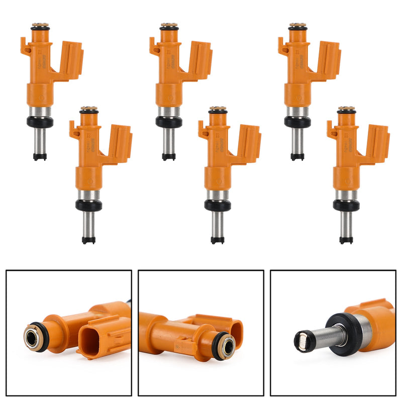 Load image into Gallery viewer, 2016-2020 Lexus RX350/RX450h 6 Cyl 3.5L 2GRFKS GGL20 GGL25 6PCS Fuel Injectors 23250-0P100 23209-09330
