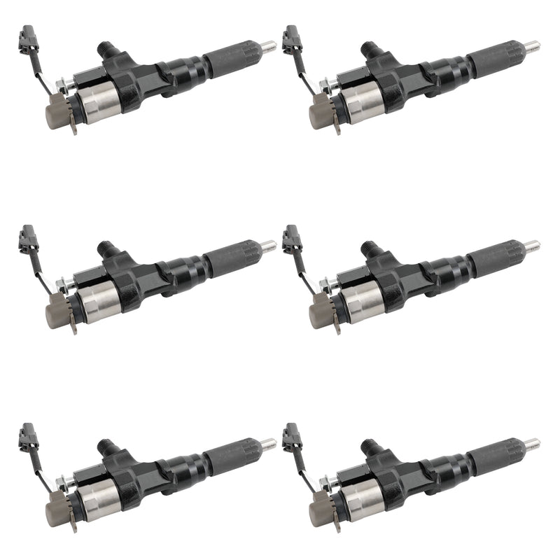 Load image into Gallery viewer, Hino 3.8L 4.7L 5.0L 6.5L 7.7L 6PCS Fuel Injectors 095000-6593 CB84034501S 095000-6594
