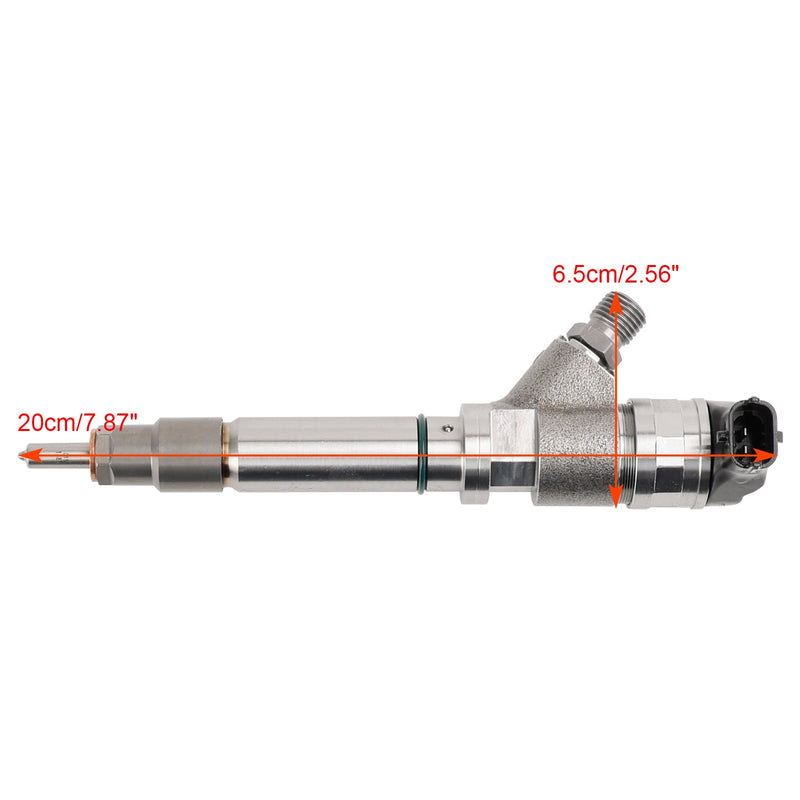 Load image into Gallery viewer, 2004.5-2005 GMC Sierra 2500 3500 6.6L V8 LLY 8PCS Fuel Injector 0986435504 0445120027 97303657 Generic
