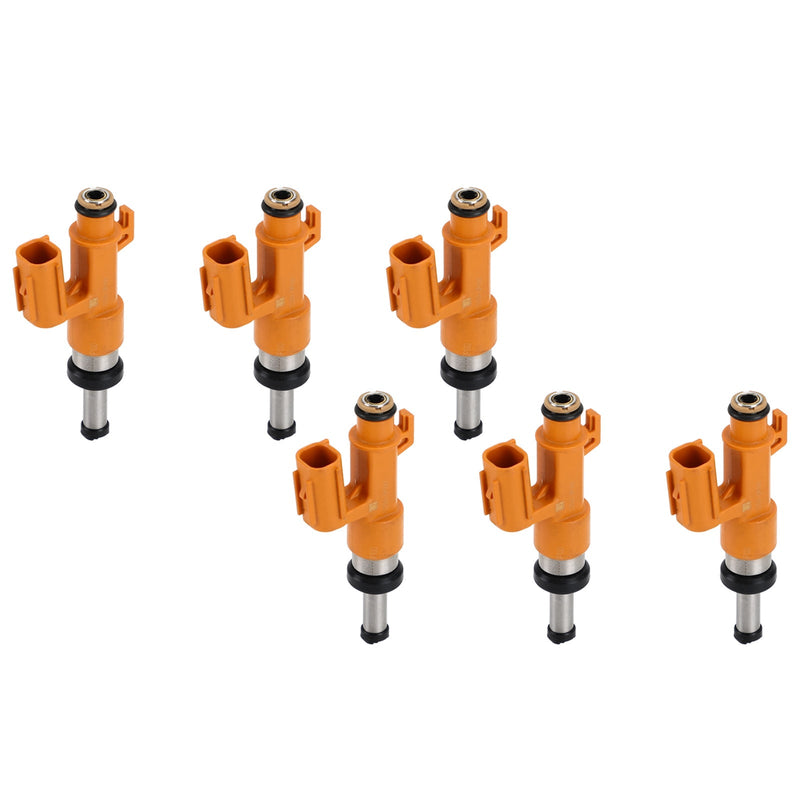 Load image into Gallery viewer, 2016-2020 Lexus RX350/RX450h 6 Cyl 3.5L 2GRFKS GGL20 GGL25 6PCS Fuel Injectors 23250-0P100 23209-09330
