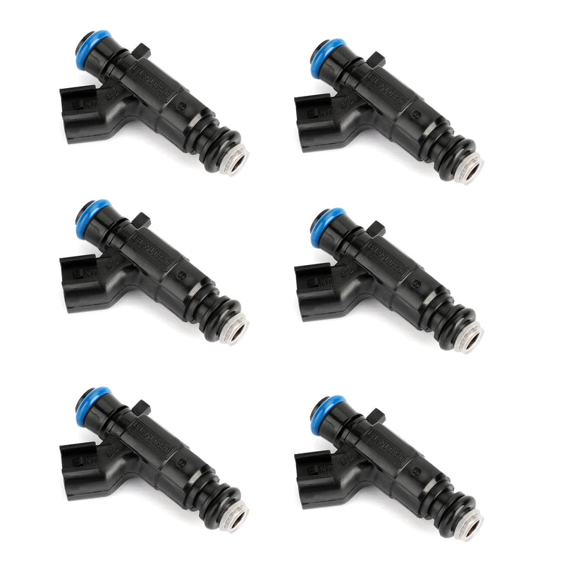 Load image into Gallery viewer, 2004-2006 Cadillac CTS 3.6L V6 6PCS Fuel Injectors 0280156131 12571159 Generic
