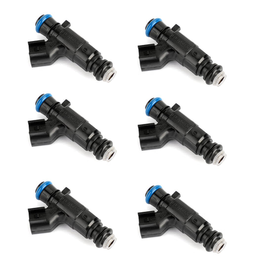 2005-2006 Cadillac STS 3.6L V6 6PCS Fuel Injectors 0280156131 12571159 Generic