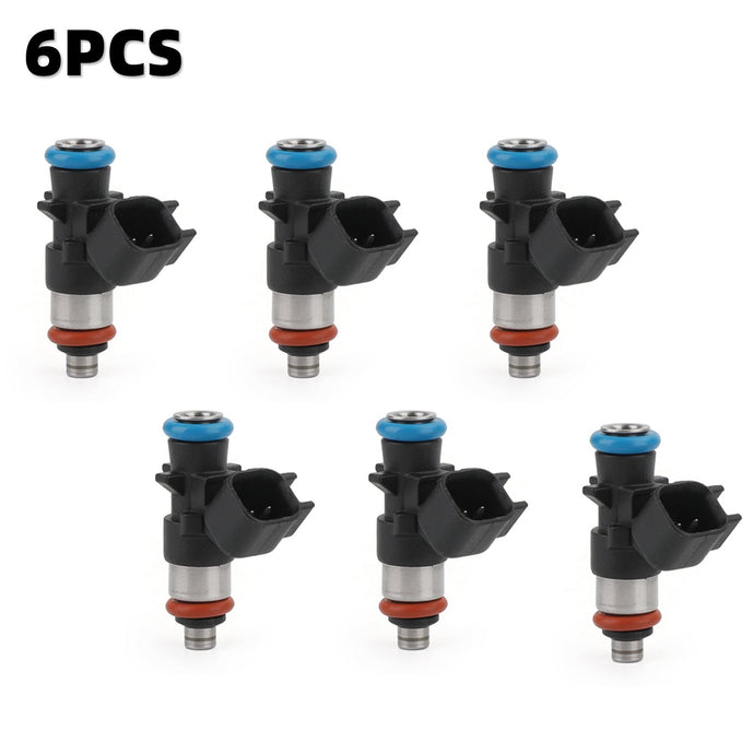 6pcs Fuel Injectors Fit Chrysler 12-17 Wranger 14-17 Ram Promaster 1500 2500 3500 3.6L 0280158233 5184085AC
