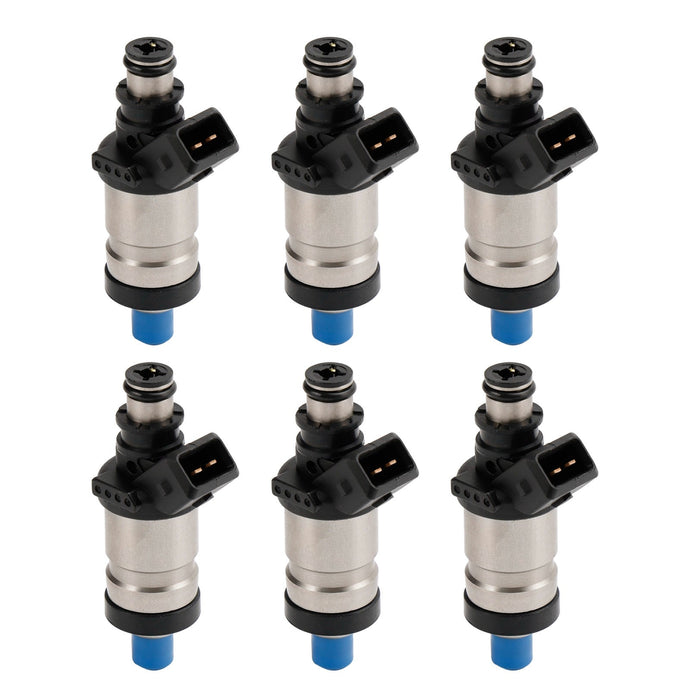 6PCS Fuel Injectors 18715T1 for Mercury Outboard EFI 150–300HP 1998–2005 | High Performance Marine Grade