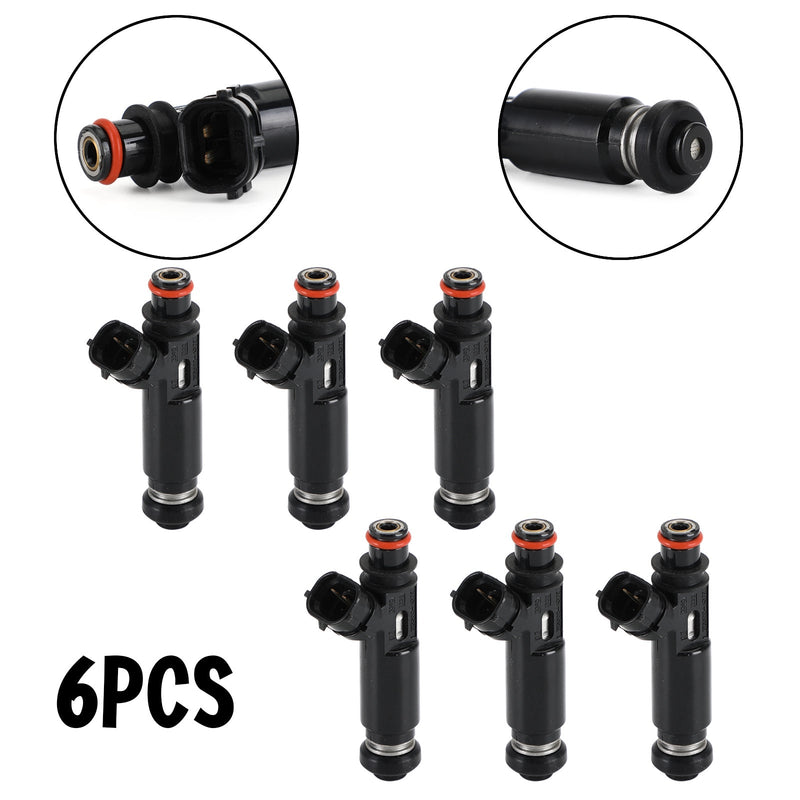 Load image into Gallery viewer, 2003-2006 Mitsubishi Montero Pajero 3.8L V6 6PCS Fuel Injectors 195500-4370
