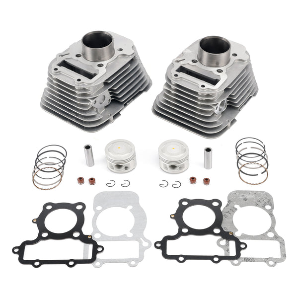 Load image into Gallery viewer, 1988-2024 Yamaha XV250 Virago 250 V Star 250 Route 66 Cylinder Barrel Jug Piston Set
