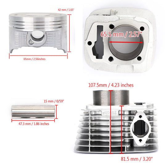 2009 Honda CRF230 M Cylinder Piston Gasket Kit 65.5mm Generic