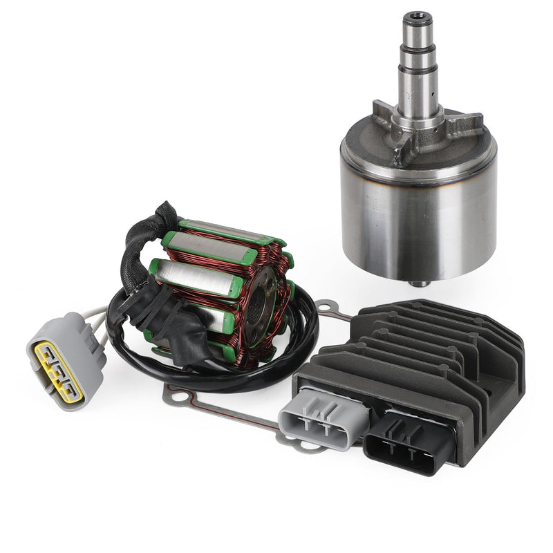 Load image into Gallery viewer, Flywheel Rotor, Stator &amp; Regulator Kit for Yamaha FZ1 / FZ1-N / FZ1-S (2006–2015) | Includes Gasket
