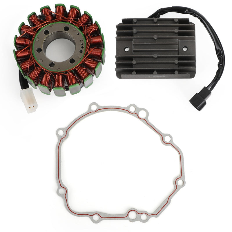 Load image into Gallery viewer, Stator &amp; Regulator Rectifier Kit for 2004–2005 Suzuki GSX-R600 / GSX-R750 | Includes Gasket
