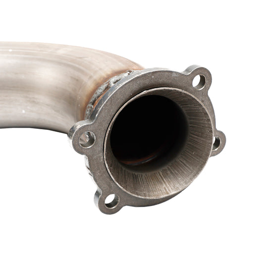 2017-2022 4" Exhaust DPF Delete Race Pipe for Chevrolet Silverado 2500 3500 HD L5P 6.6L Duramax Stainless Steel Generic