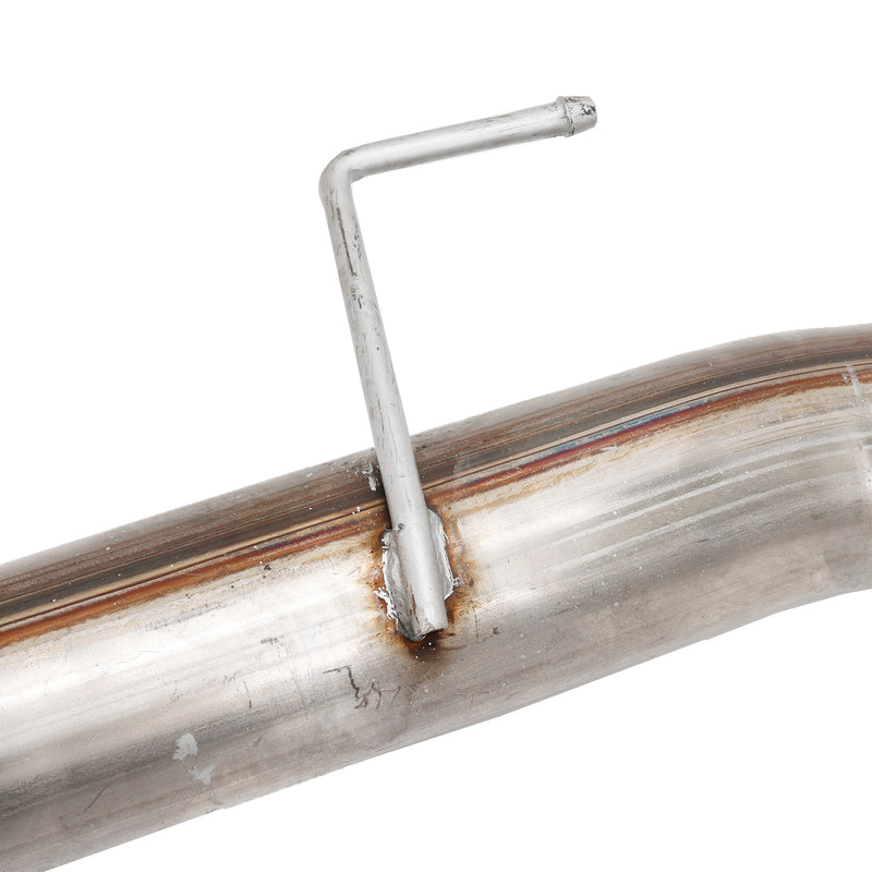 Load image into Gallery viewer, 2017-2022 4&quot; Exhaust DPF Delete Race Pipe for Chevrolet Silverado 2500 3500 HD L5P 6.6L Duramax Stainless Steel Generic
