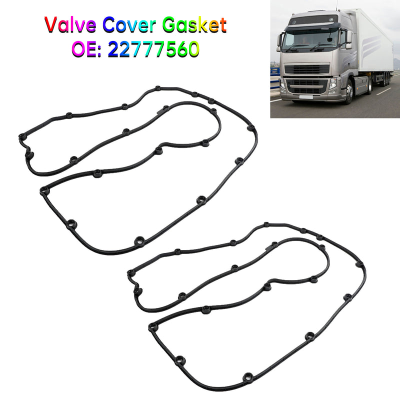 Load image into Gallery viewer, Set of 2 Valve Cover Gaskets 22777560 Fit for Volvo D13 Truck Generic
