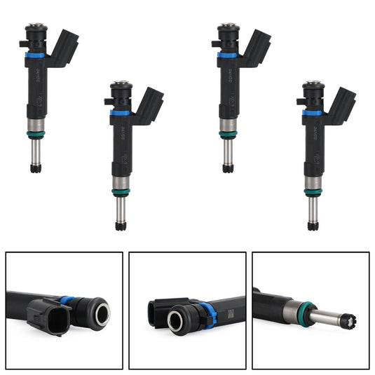 2012-2015 Nissan Versa 1.6L L4 4PCS Fuel Injectors 16600-1KT0A 84212379 162108 HR16DE