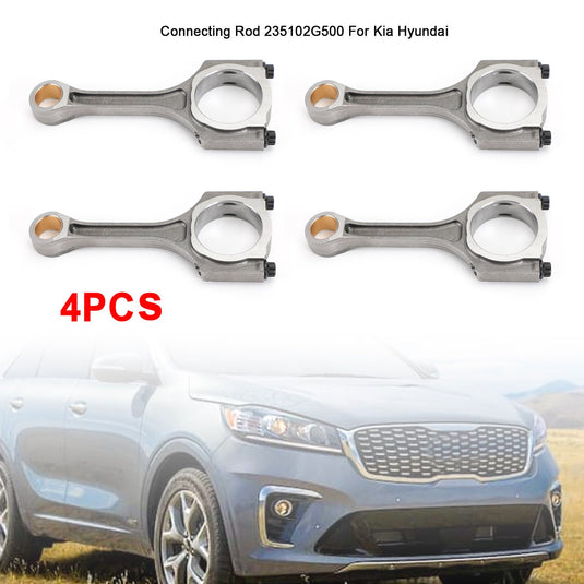 4Pcs Engine Connecting Rods Compatible With 2011-2020 K-ia Sorento