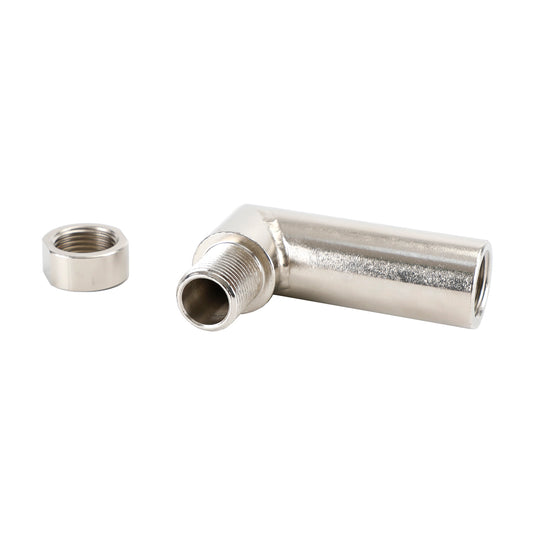 M18 X 1.5 90 Degree O2 Sensor Angled Extender Spacer Oxygen Bung Exten ...