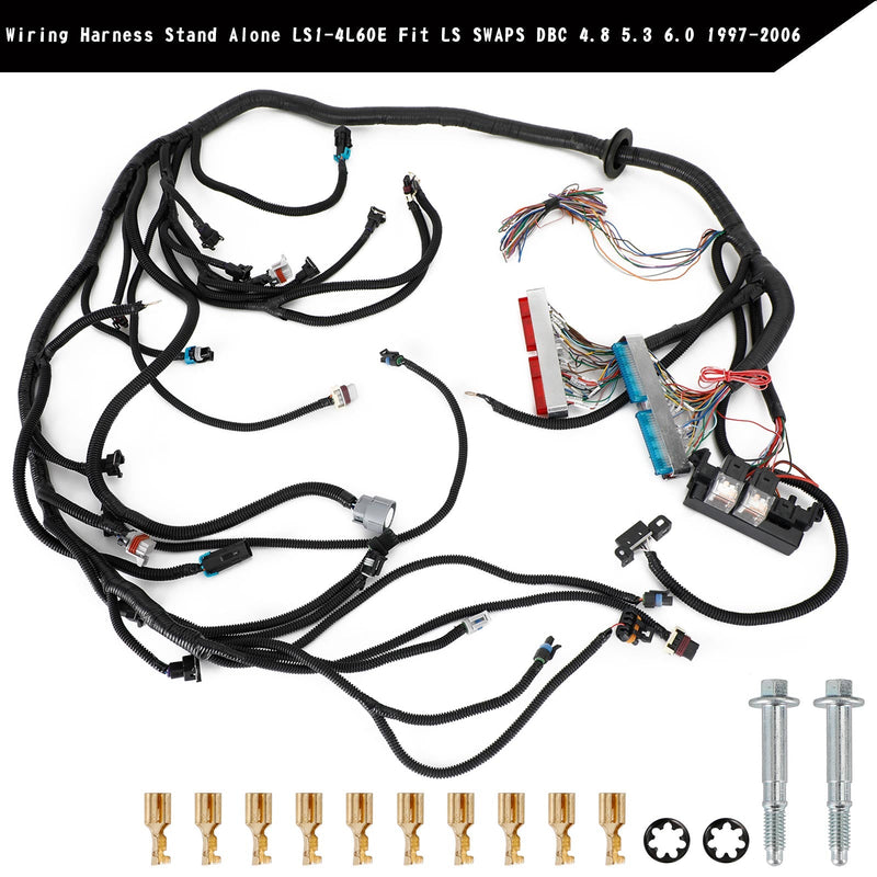 Load image into Gallery viewer, LS Swap Stand Alone Wiring Harness for LS1 DBC 4.8 5.3 6.0 97-06 4L60E 4L80E | Plug &amp; Play
