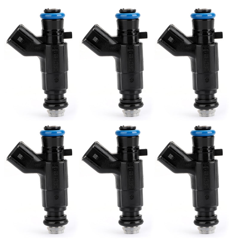 Load image into Gallery viewer, 2004-2007 Cadillac SRX 3.6L V6 6PCS Fuel Injectors 0280156131 12571159 Generic
