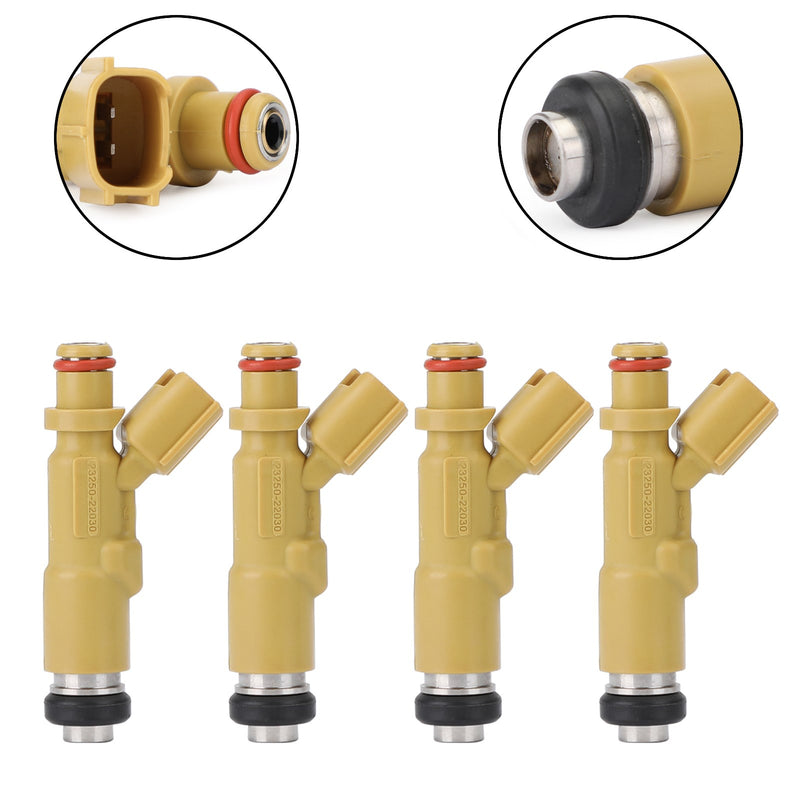 Load image into Gallery viewer, 2000-2005 Toyota Celica 1.8L 4PCS Fuel Injectors 23250-22030 23250-22060 23209-22060 Generic
