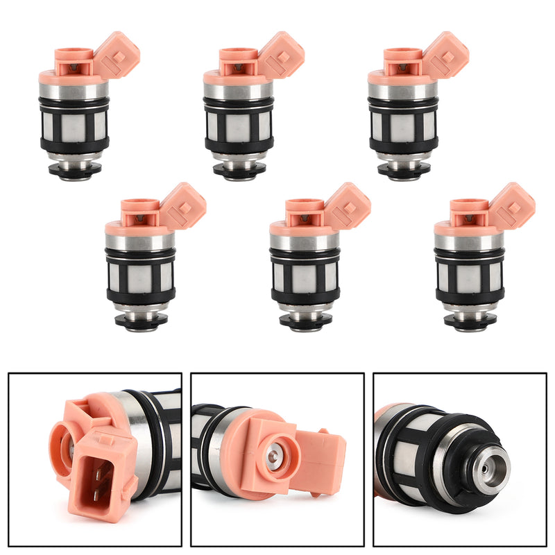 Load image into Gallery viewer, 6PCS Fuel Injector 16600-88G10 Fit Nissan D21 Pathfinder Quest Mercury 3.0L V6 Generic
