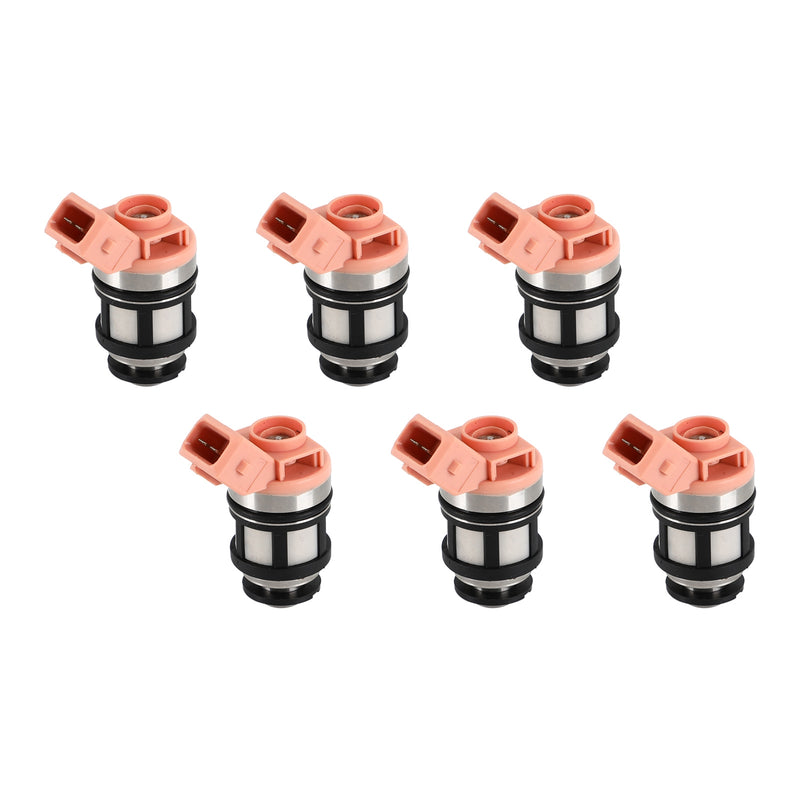 Load image into Gallery viewer, 6PCS Fuel Injector 16600-88G10 Fit Nissan D21 Pathfinder Quest Mercury 3.0L V6 Generic
