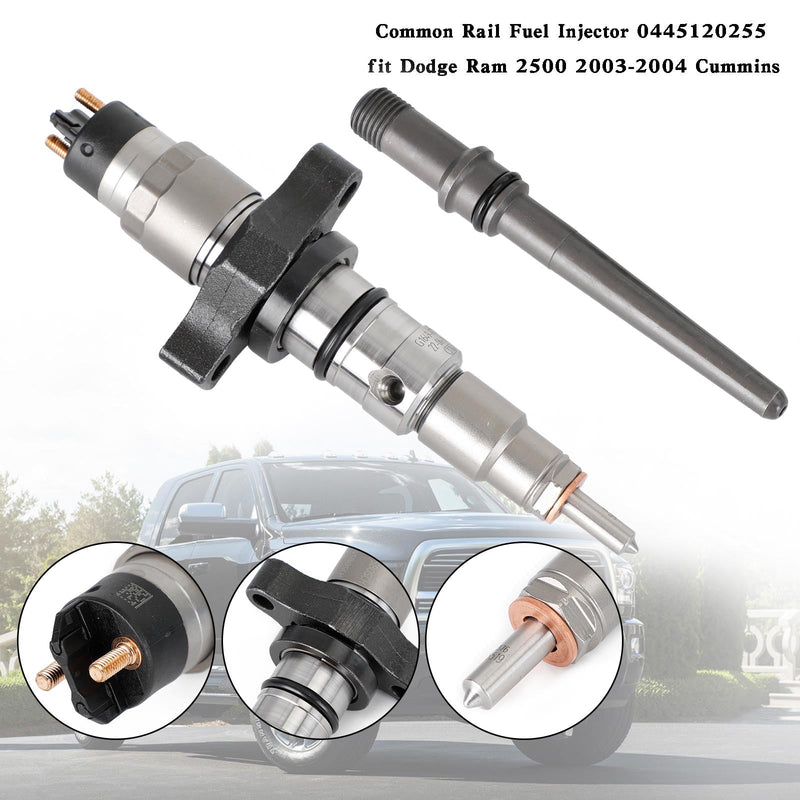 Load image into Gallery viewer, 2003/2004 Early Production Dodge Ram 2500/3500 5.9L Cummins Diesel 6PCS Common Rail Fuel Injector 0445120255 04451 5263318 044512010
