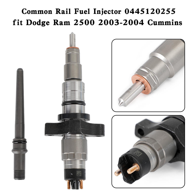 Load image into Gallery viewer, 2003/2004 Early Production Dodge Ram 2500/3500 5.9L Cummins Diesel 6PCS Common Rail Fuel Injector 0445120255 04451 5263318 044512010
