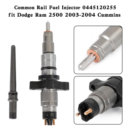 2003/2004 Early Production Dodge Ram 2500/3500 5.9L Cummins Diesel 6PCS Common Rail Fuel Injector 0445120255 04451 5263318 044512010