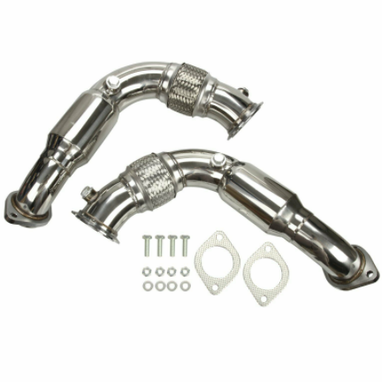 2008-2014 BMW X6/X5 550I 650I 750I B7 N63B44 4.4L V8 Twin Turbo Downpipe Exhaust