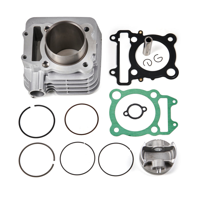 2007-2009 Yamaha YBR250 (1S4) Piston Cylinder Gasket Top End Kit 74mm 1S4-11311-00-A0 1S4-11311-01-A0