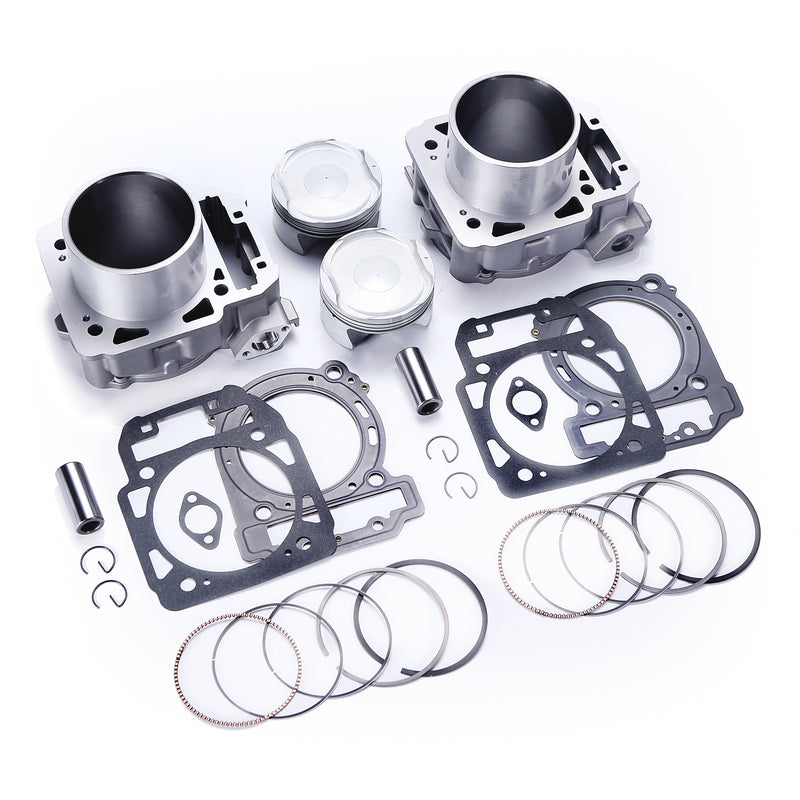 Load image into Gallery viewer, Front &amp; Rear Cylinder Jug Piston Kit For Can-Am Outlander 1000 T3 MAX 2012-2020 Generic
